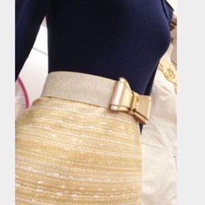 Lilly Pulitzer Gold Bow Belt! 💛